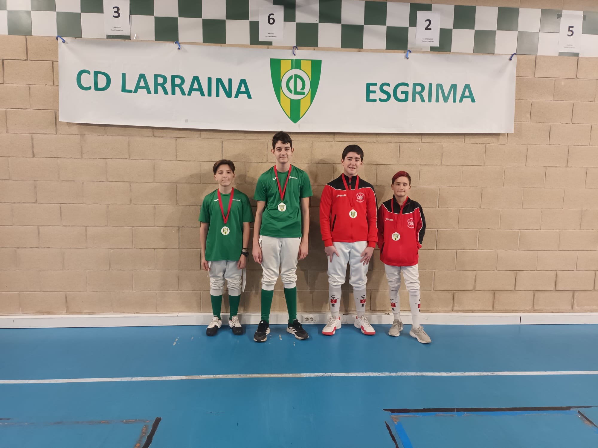 I Torneo Juegos Deportivos de Navarra de Florete M11 y M15